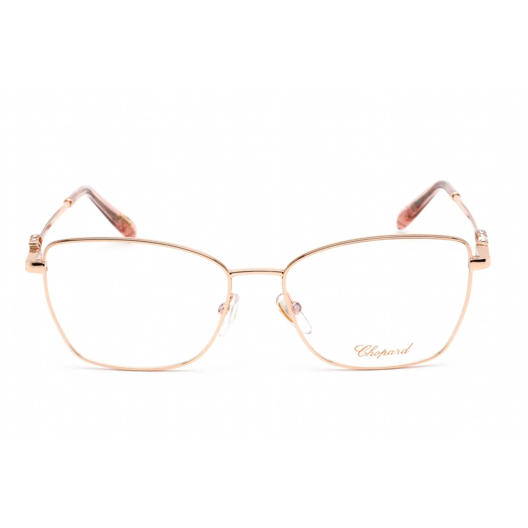 Chopard VCHF50S 08FC Women's Full Rim Gold Metal Frame Eyeglasses