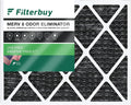 Filterbuy 14x20x1  8 Odor Eliminator Pleated   Furnace Air Filters with Activated Carbon (1-Pack)