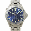 Pre-Owned  Seamaster 300 Professional 2231 80 Men's Watch Titanium Date Blue Dial Automatic (Good)