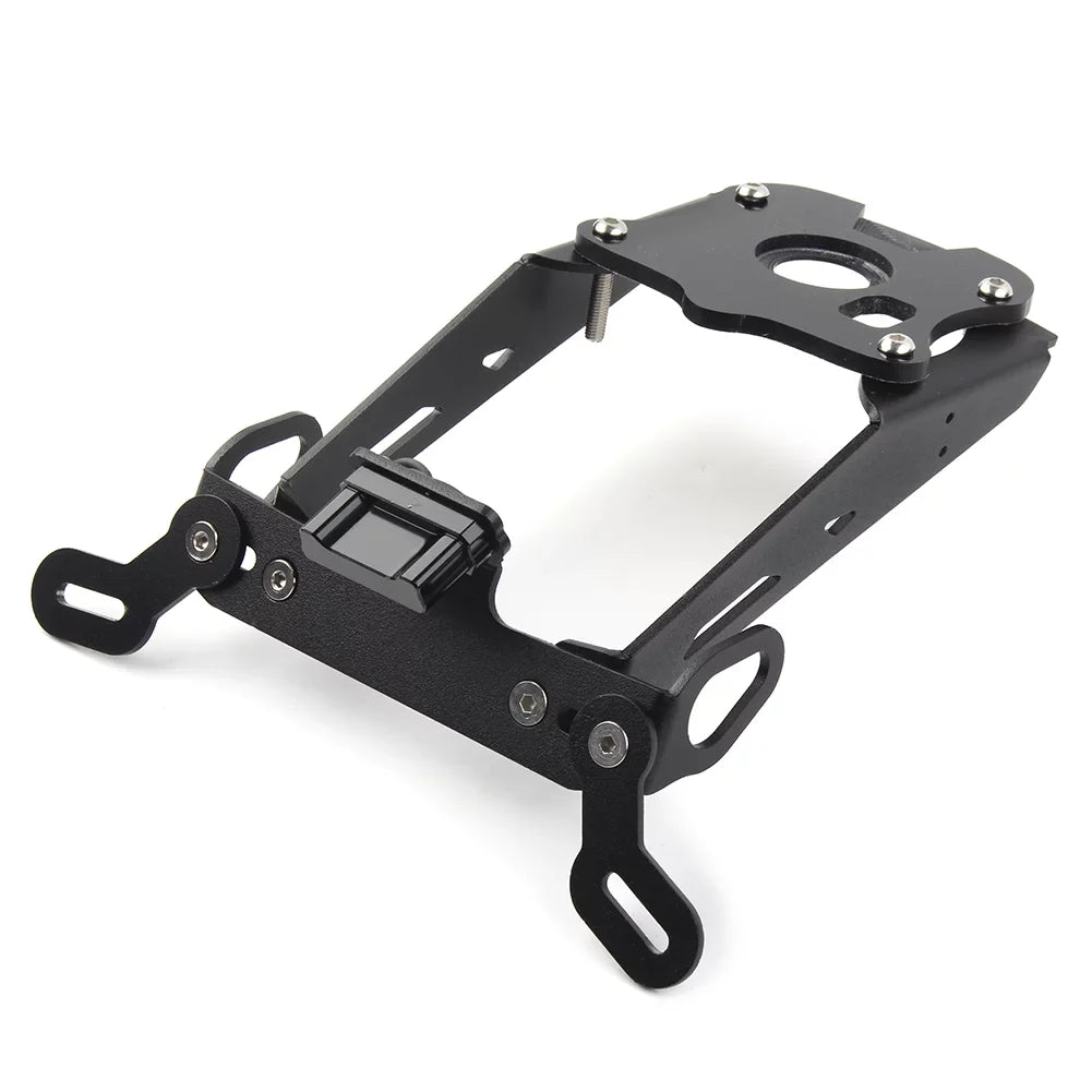 MT09 21-22 Black Motorcycle License Plate Holder Fender Eliminator Tail Tidy For Yamaha -09 2021 2022