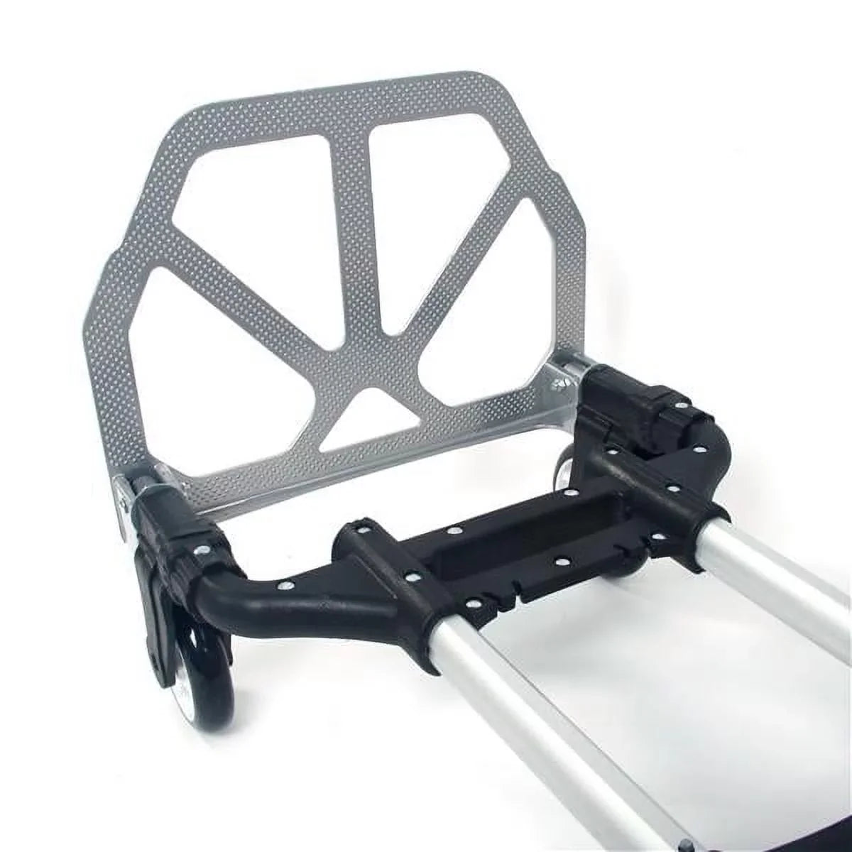Portable foldable telescopic trolley trolley luggage cart black Portable Folding Collapsible Aluminum Cart Dolly Push Truck Trolley Black