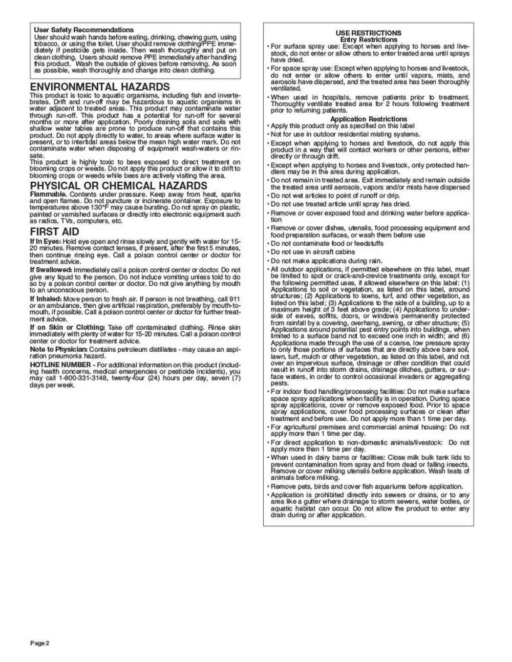 '-80 Insecticide With Botanical Pyrethrins - 17 oz can by  Technologies