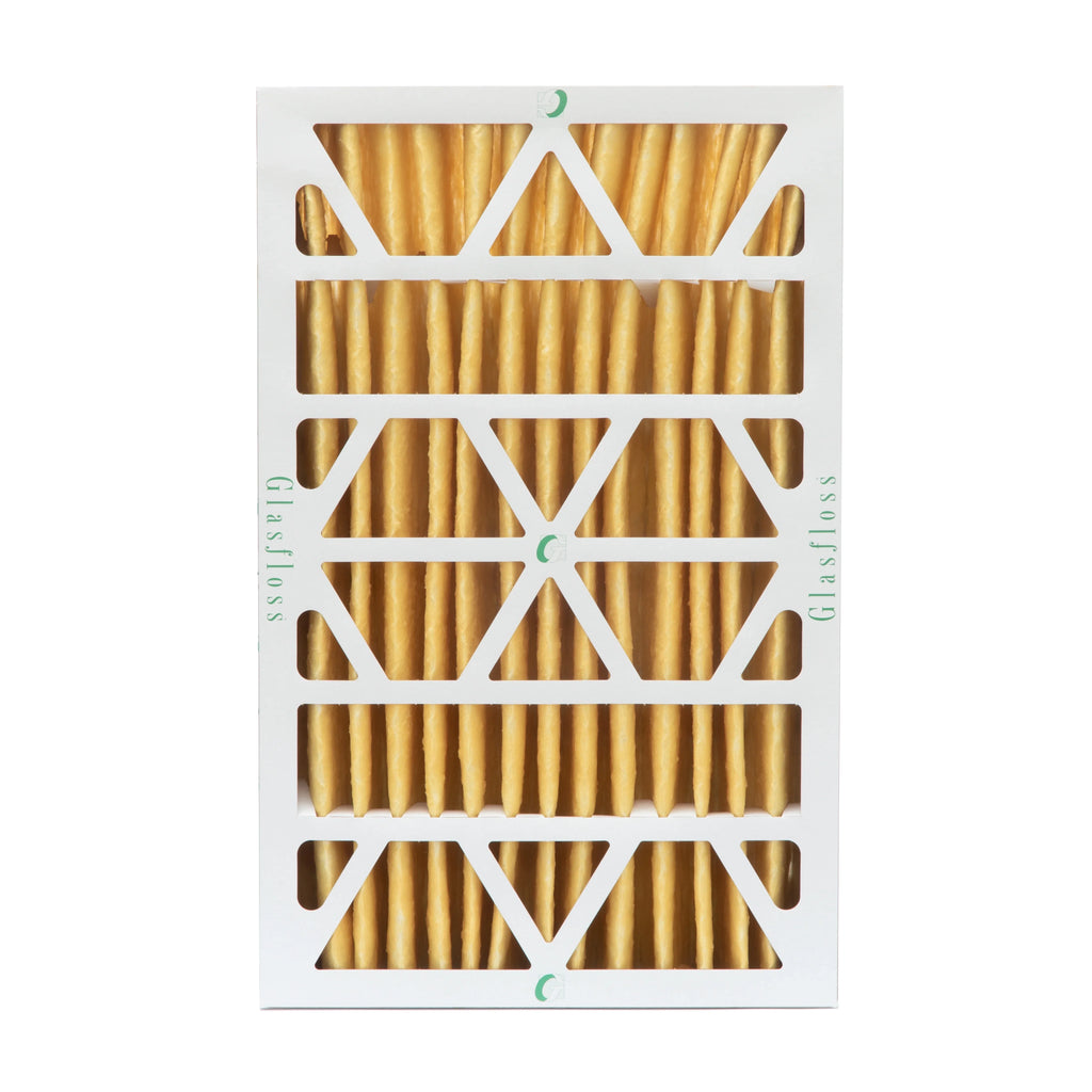 2 Pack of 12x24x4  11 Pleated 4" Inch Air Filters by Glasfloss. Actual Size: 11-3/8 x 23-3/8 x 3-3/4