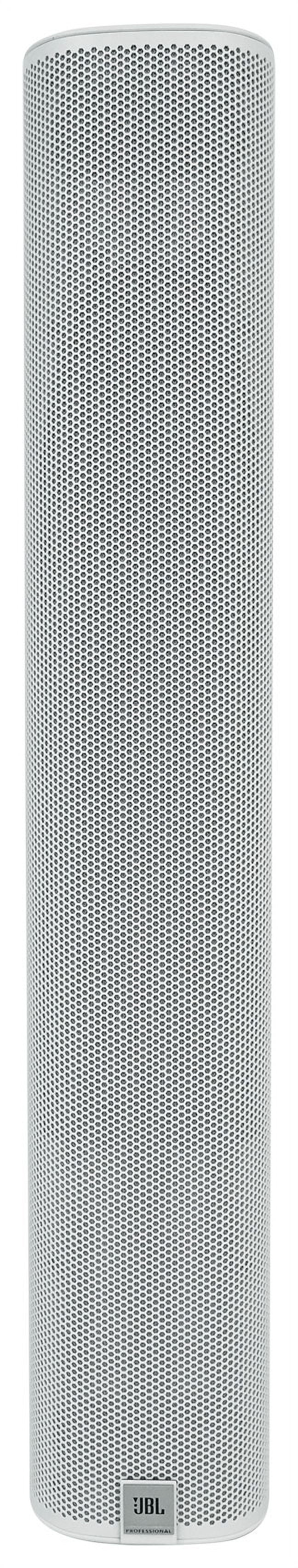 (8)  COL600- 24" White 70V Commercial Column Wall Mount Array Speakers+Amp