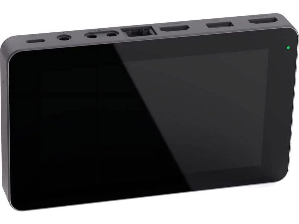 YoloBox Mini Ultra-Portable All-in-One Smart Live Streaming Encoder/Monitor Bundle with 128GB Extreme  Memory Card and Pearstone 6'  Cable