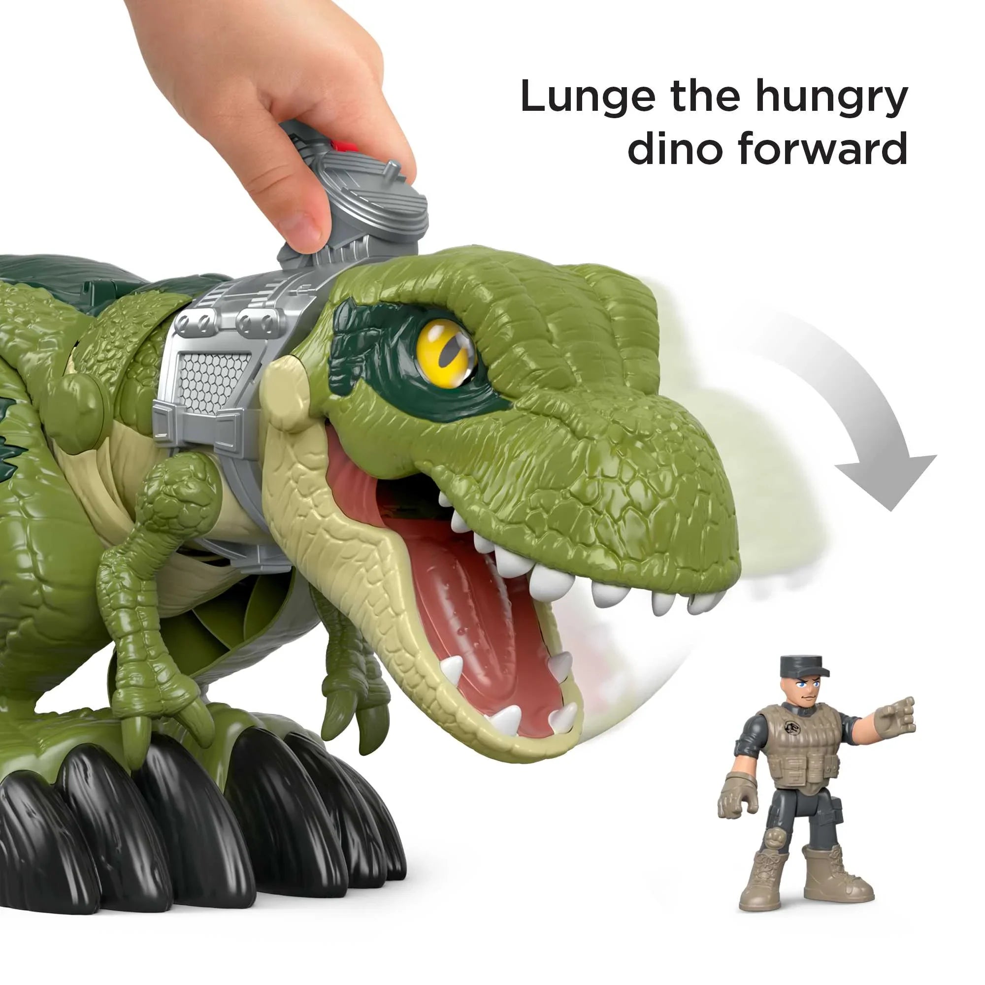 Imaginext Jurassic World Mega Mouth T.Rex Dinosaur Playset