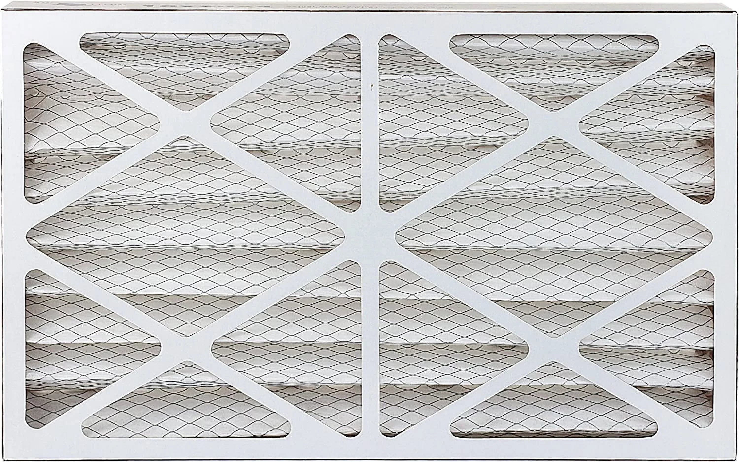 Filterbuy 16x25x4  13 Pleated   Furnace Air Filters (5-Pack)