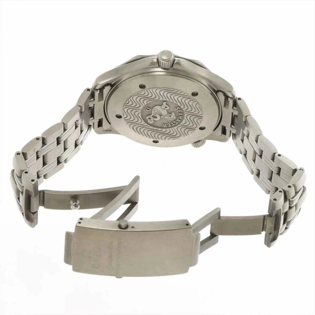 Pre-Owned  Seamaster 300 Professional 2231 80 Men's Watch Titanium Date Blue Dial Automatic (Good)