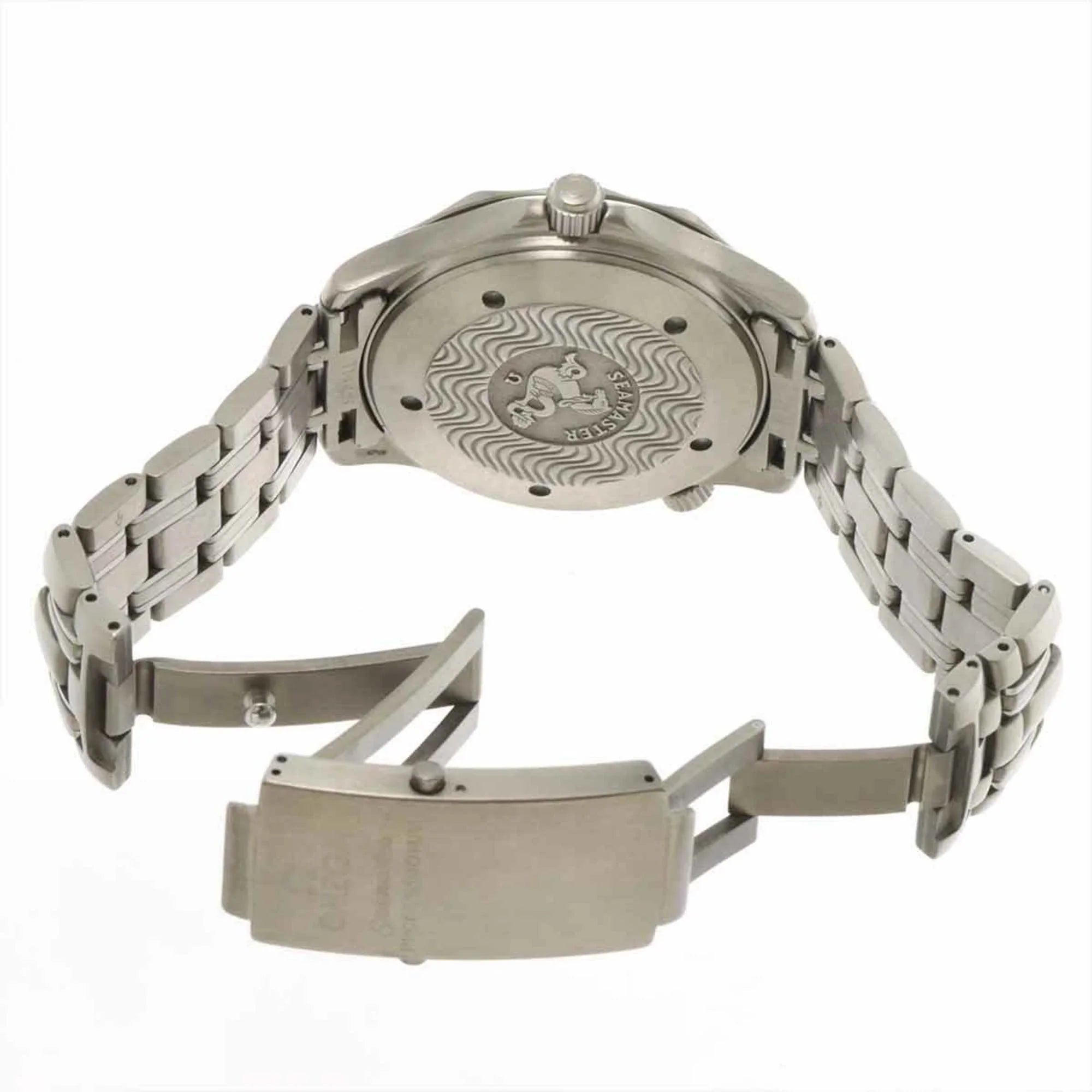 Pre-Owned  Seamaster 300 Professional 2231 80 Men's Watch Titanium Date Blue Dial Automatic (Good)