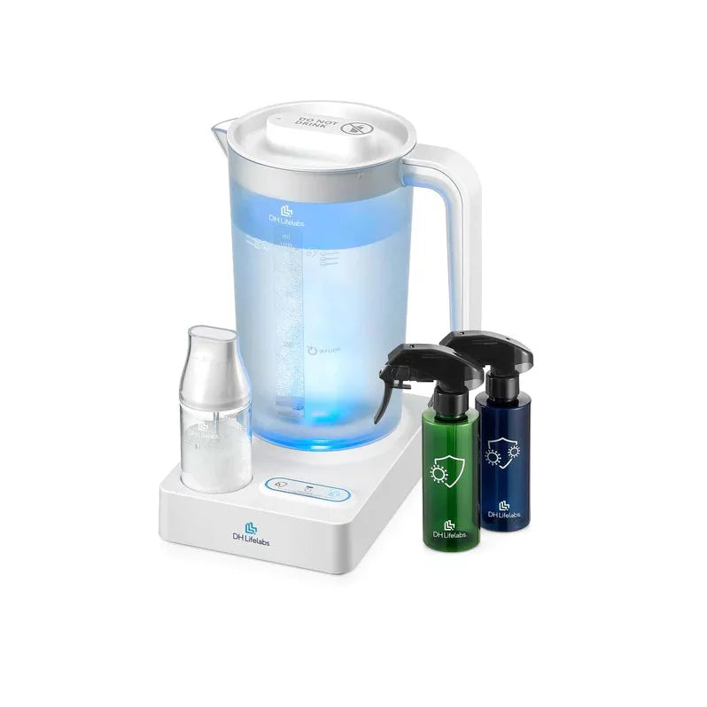 Lifelabs | Aaira Surface Multi - Purpose Cleaning & Disinfectant  Generator | Eliminates 99.9% of Germs | Odor Eliminator Mold Mildew Pets Smoking | Create Household Cleaner Supplies at Home