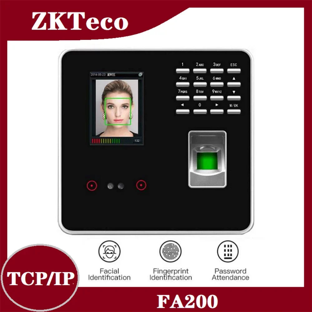 ZKTeco FA200 / Face Biometric Fingerprint Time Attendance Access Control