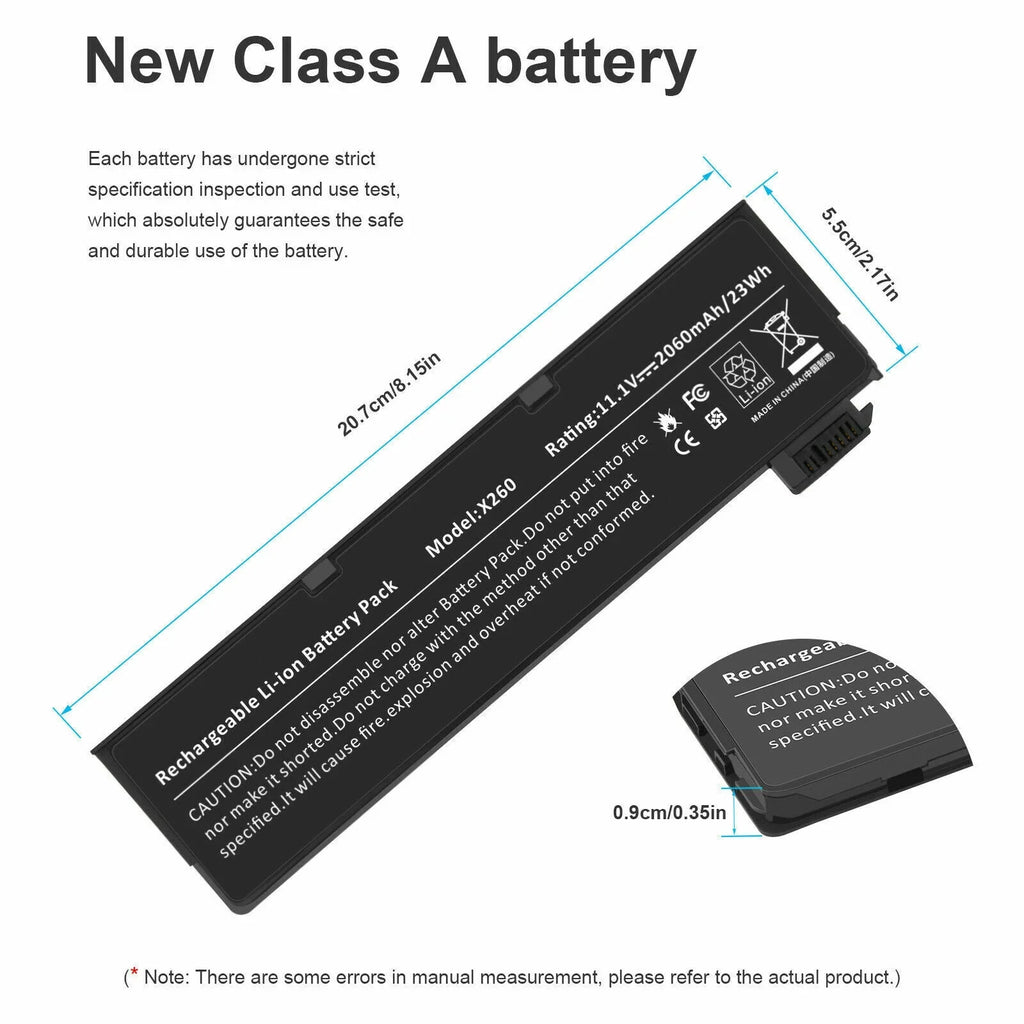 24Wh New Battery For Lenovo  ThinkPad T440 L450 L460 T450 T460 T460p T470p T550