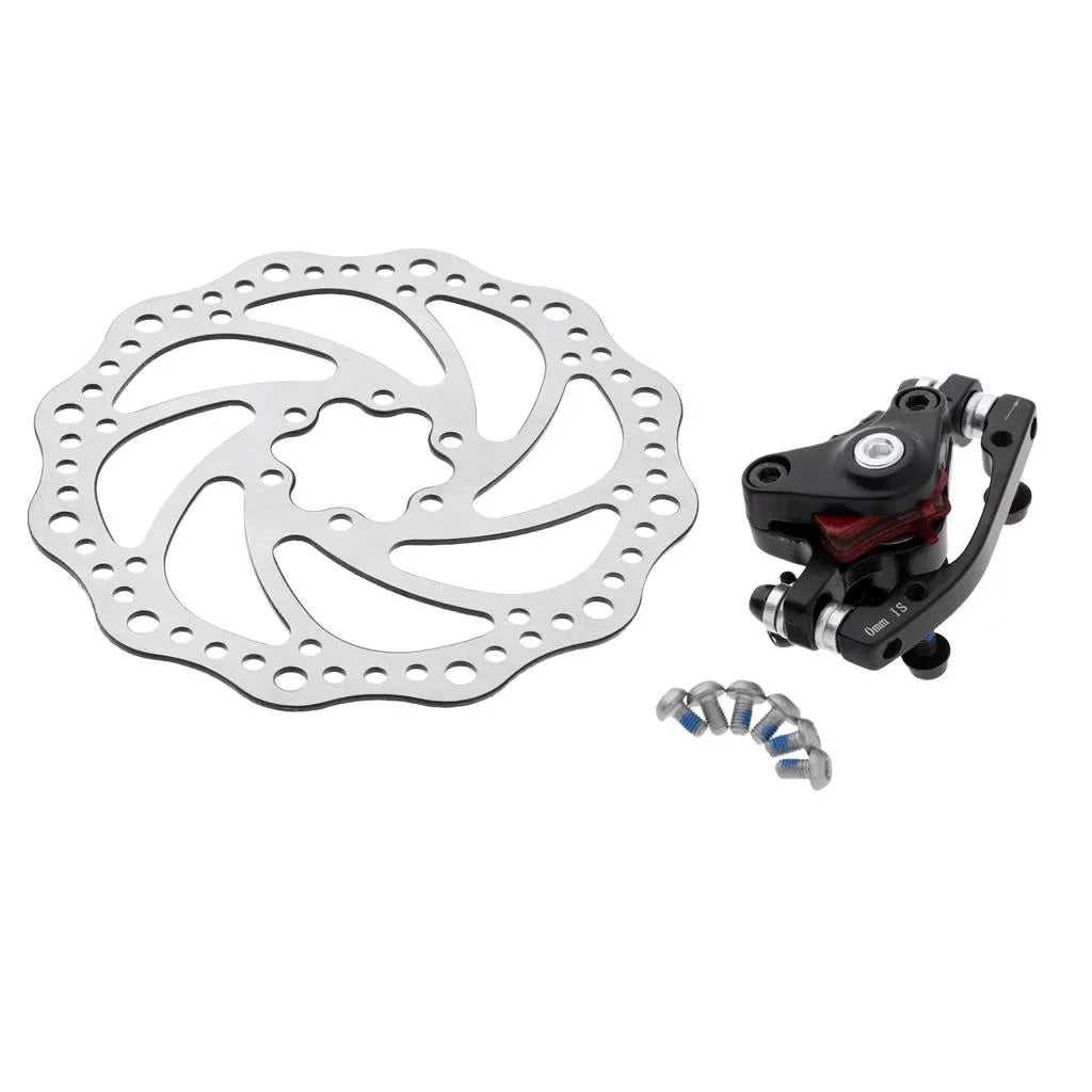 Bike Mechanical Disc Brake Front And Rear 160mm Whit Bolts And Cable