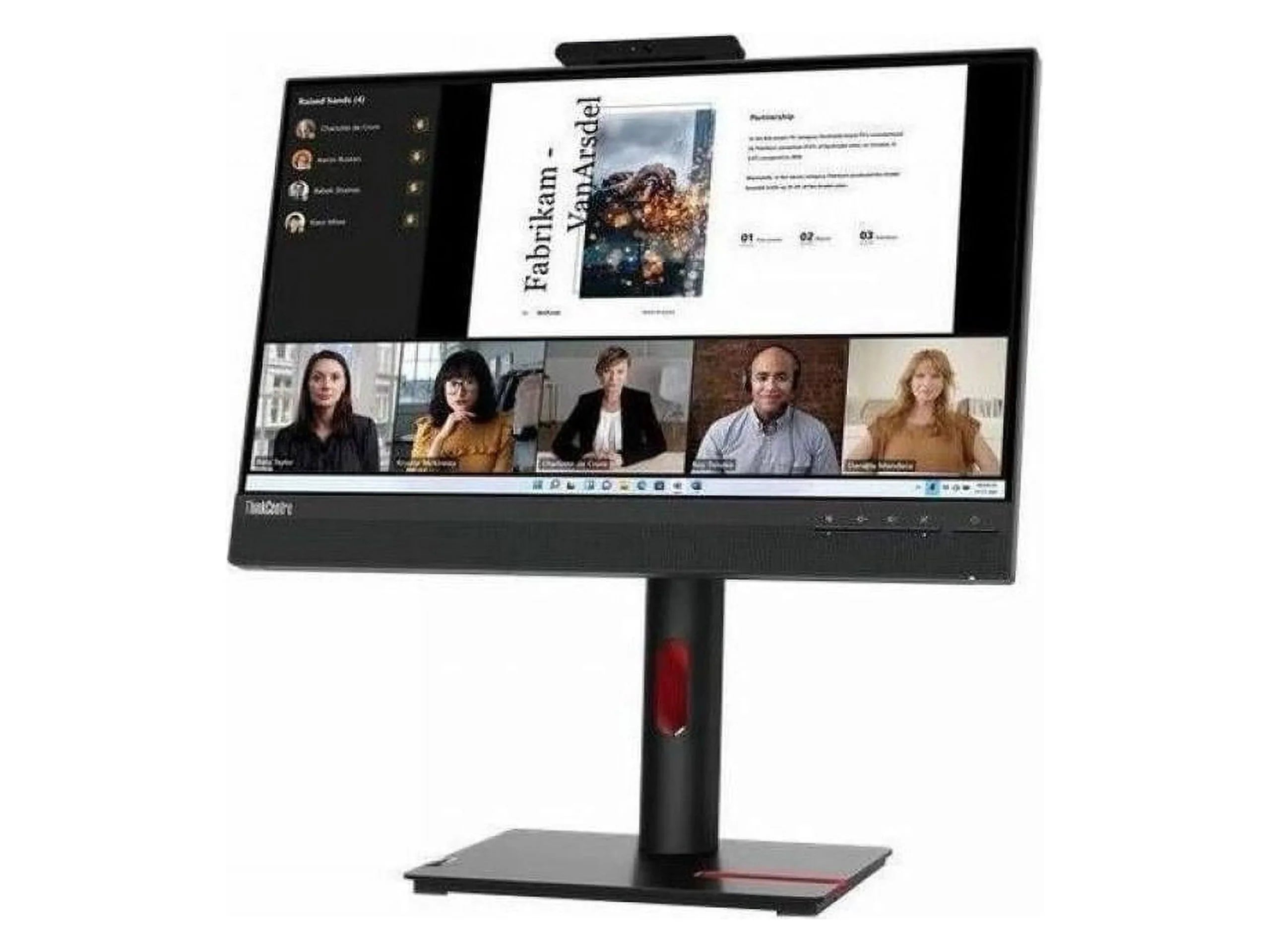 Lenovo ThinkCentre Tiny-In-One 22 Gen 5 21.5" Webcam Full   Monitor - 16:9 - Black - 22" Class - In-plane Switching () Technology -  Backlight - 1920 x 1080 - 16.7 Million Colors - 250 ...
