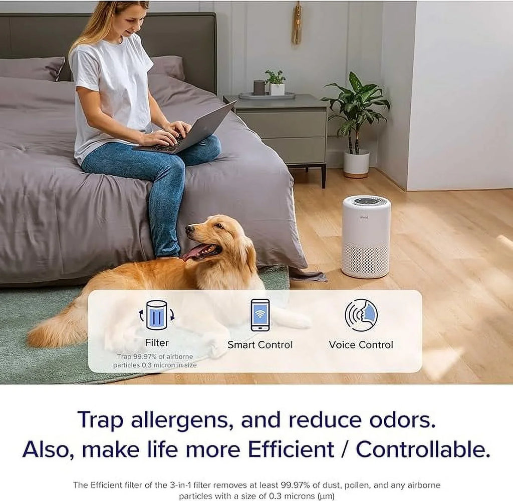 Open Box Levoit Core 200S True  Air Purifier for Home Large Room Allergy and Asthma