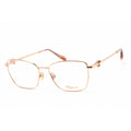 Chopard VCHF50S 08FC Women's Full Rim Gold Metal Frame Eyeglasses