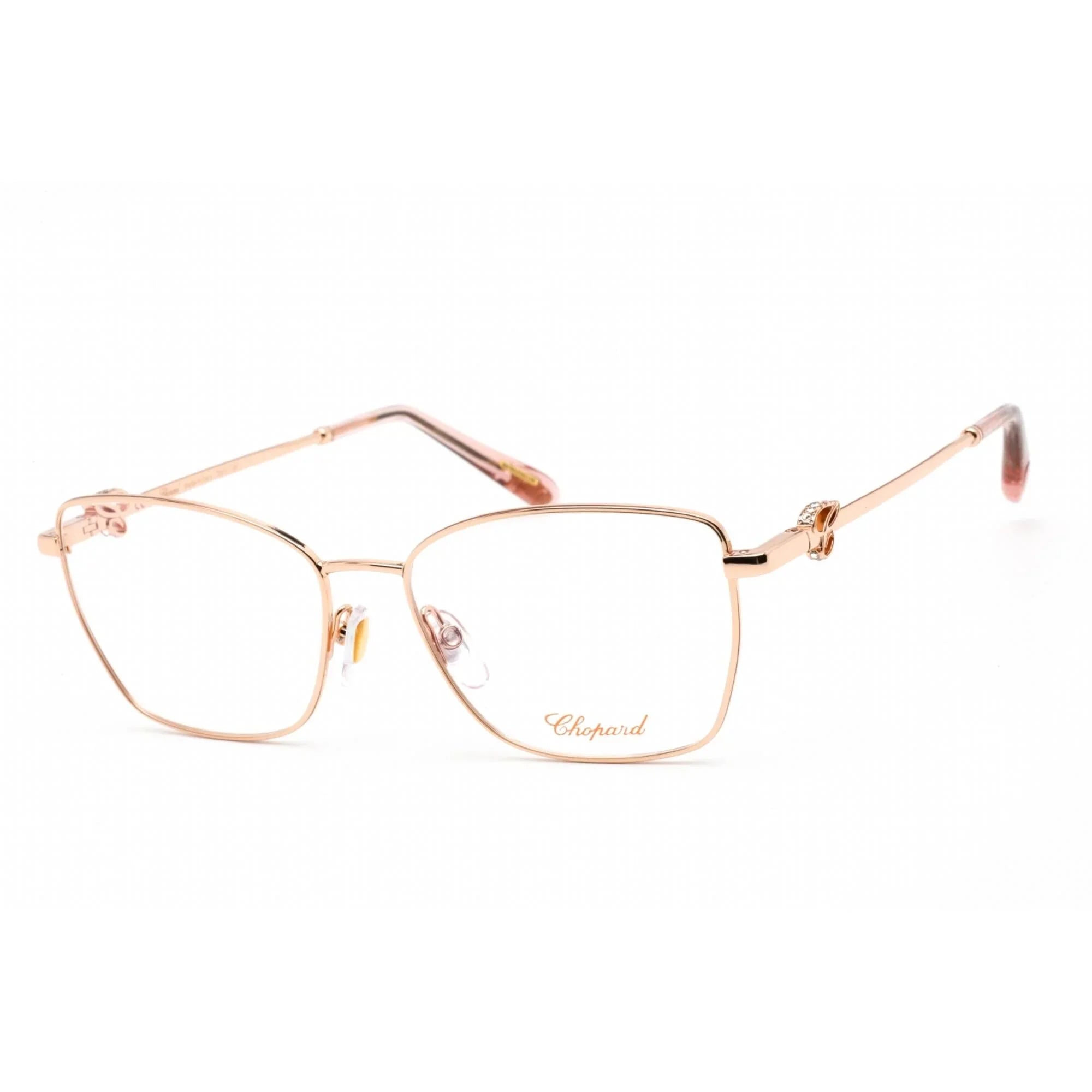 Chopard VCHF50S 08FC Women's Full Rim Gold Metal Frame Eyeglasses