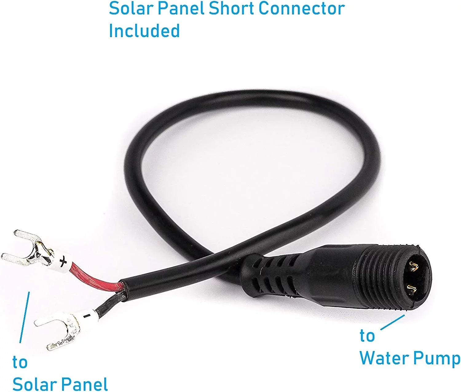 12V - 24V  Brushless Submersible Water Pump, 410GPH, for Solar Fountain, Fish Pond, and Aquarium 410GpH 1 Pack