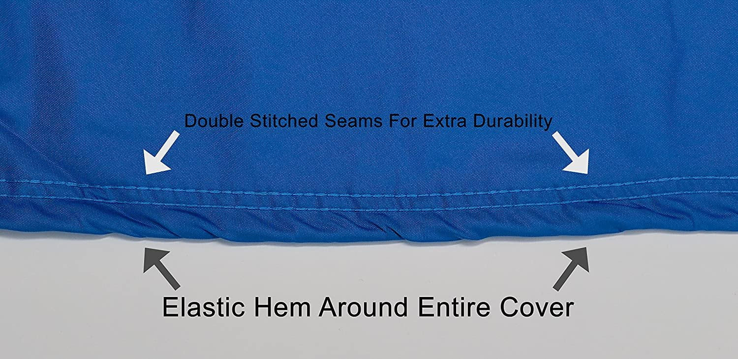Weatherproof Jet Ski Covers for Yamaha Wave Runner  2013-2019 - Gray - Highest Fabric Quality - All Weather - Trailerable - Protect from Rain, Sun, & More! Includes Trailer Straps & Storage Bag