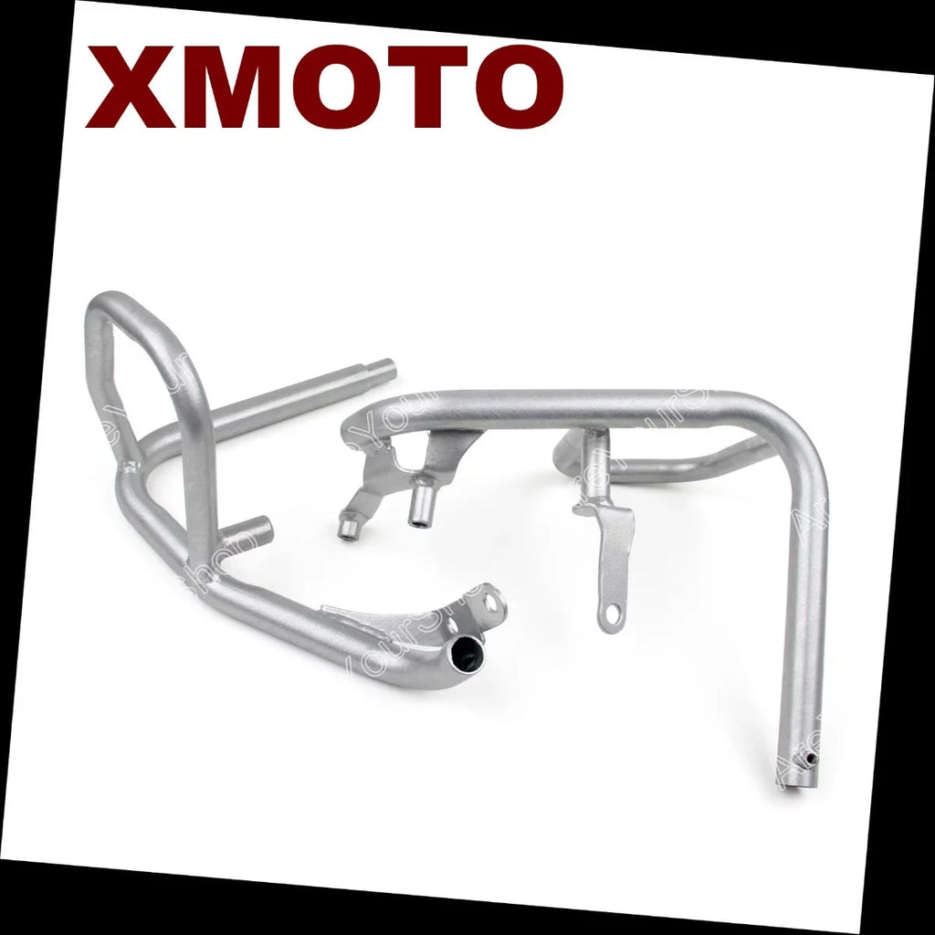 '- Motorcycle Saftey Crash Bars Protection For Bmw F800/700/650/Gs 2008-2013 Silver