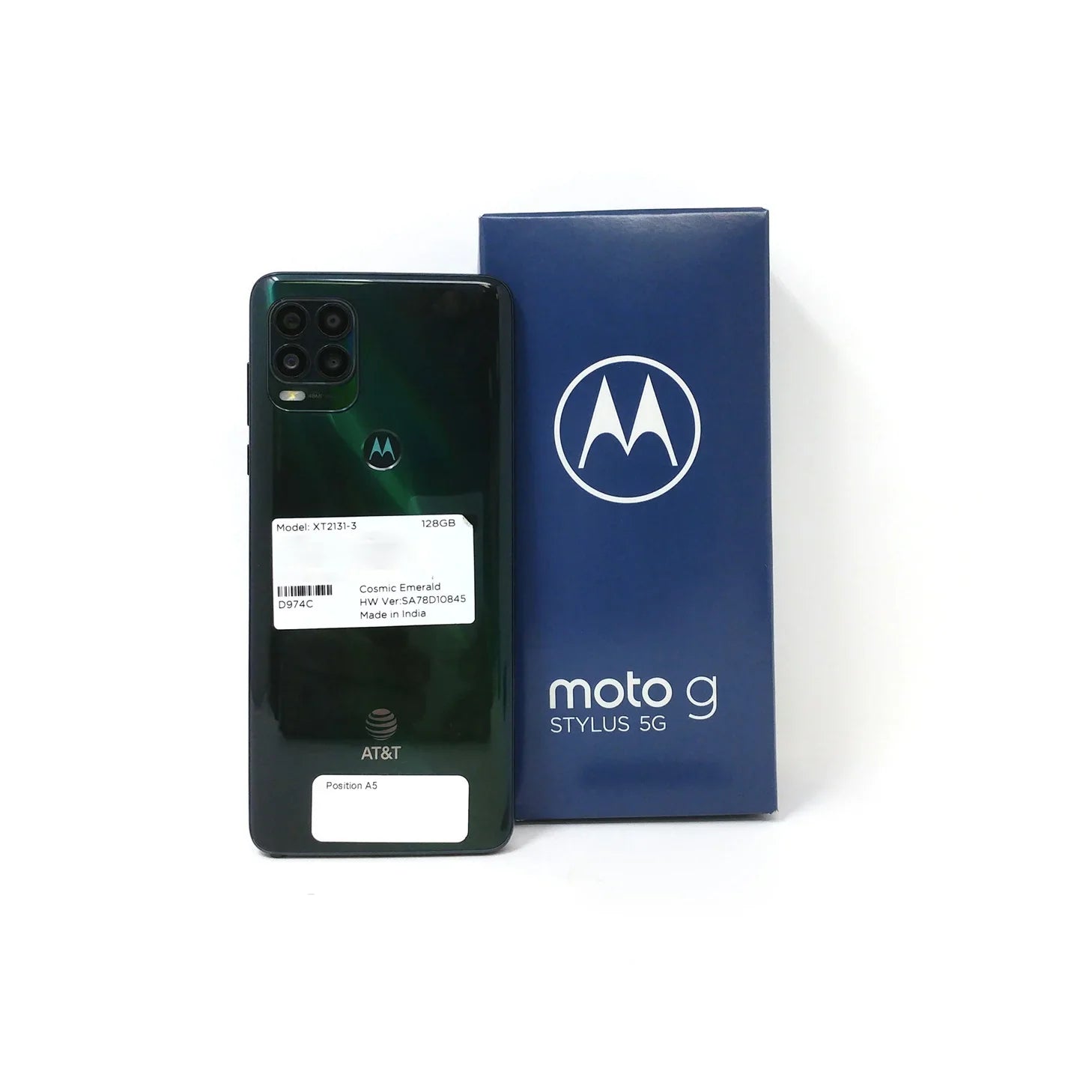 Open Box Motorola Moto G Stylus 5G 2021 128GB XT2131-3 Unlocked 6.8" 4GB  Phone - Cosmic Emerald