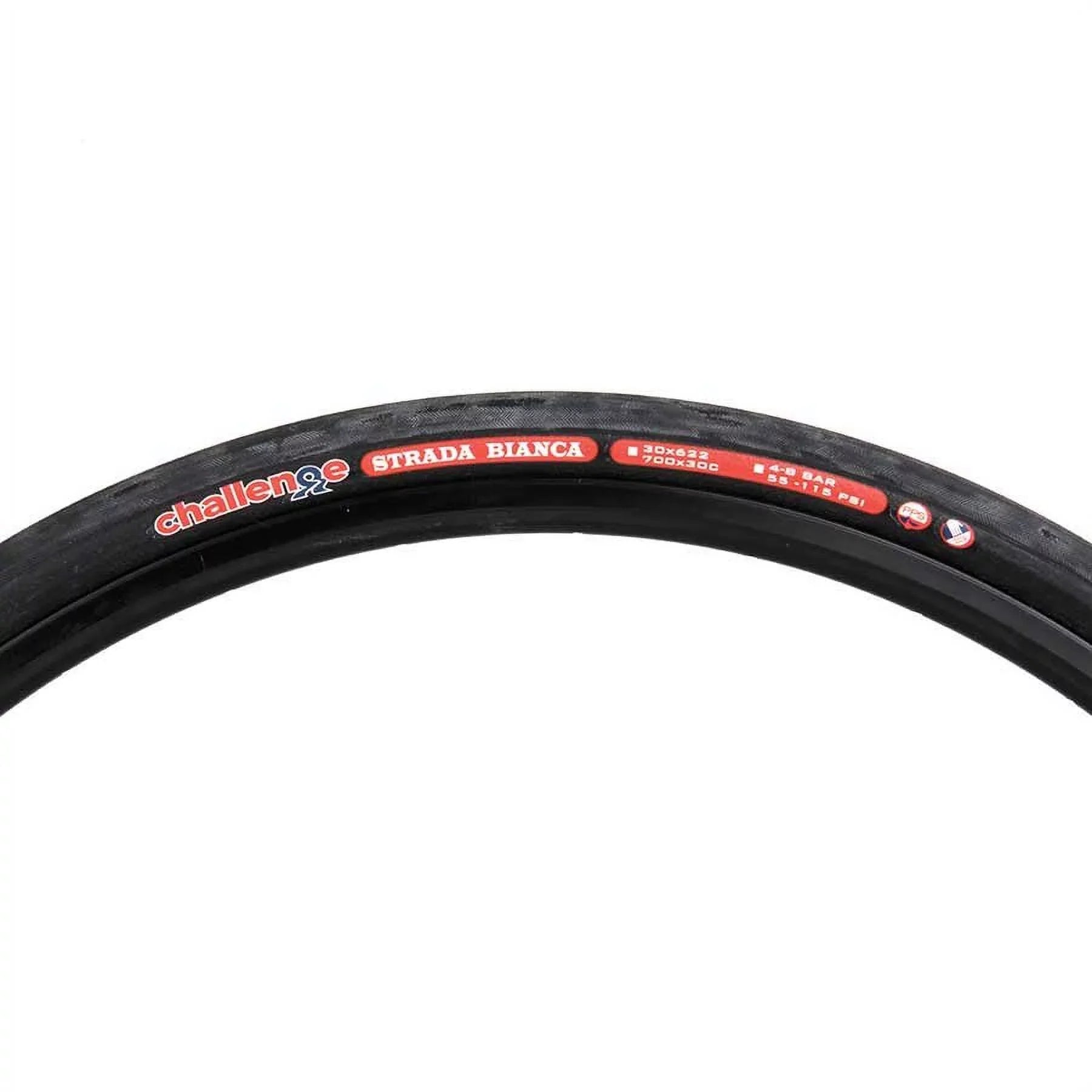 Challenge Strada Bianca Tire: Handmade Clincher Open Tubular 700x30 260tpi