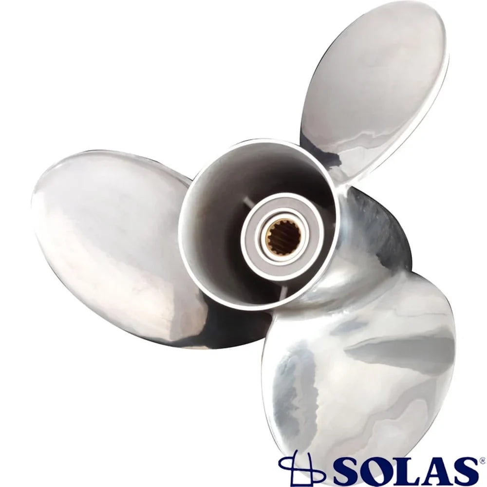 New Stainless Steel Propeller Compatible With Mercruiser Bravo 1 Bravo 1 X 5L Efi 15 Spline 240 1988-1998 By 58133-Zy3-B17Lx 58133-Zy3-B17S Ptofs3L17P Diameter 15.5" x 17" Pitch x 15-
