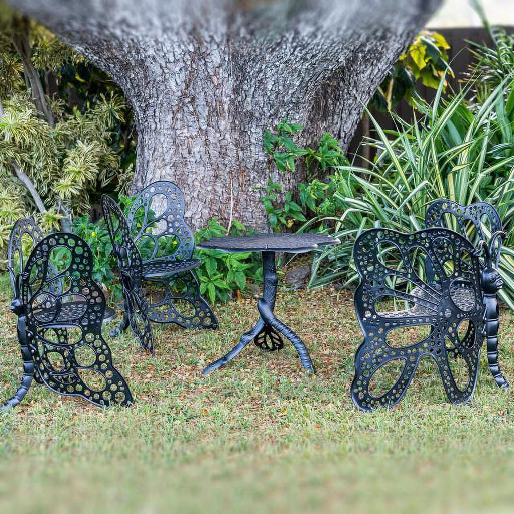 FlowerHouse  Butterfly Deluxe Garden Set - Black