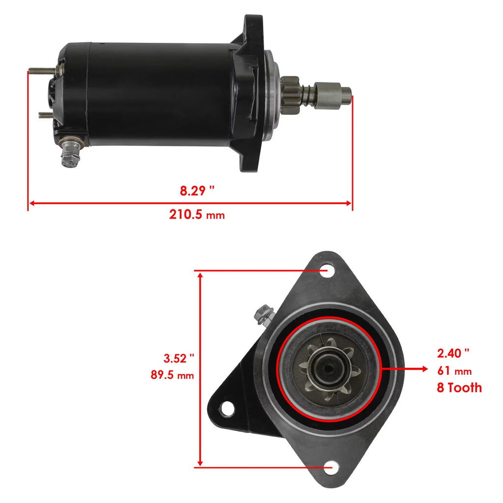 Starter for Sea Doo 278001497 278001936 228000-6242 228000-6240 228000-6241