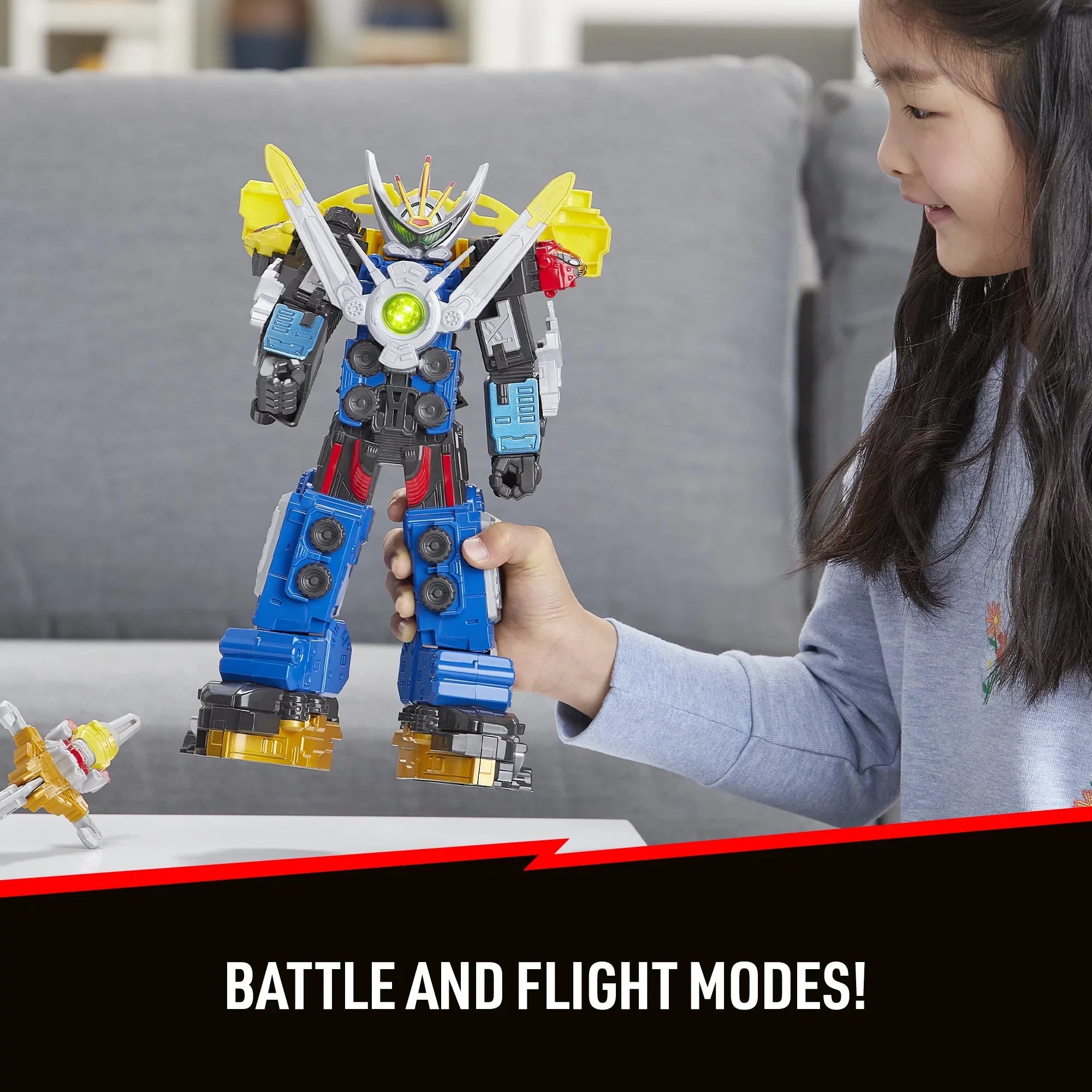 Power Rangers: Beast Morphers X Ultrazord Kids Toy Action Figure for Boys and Girls (5")