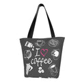 Lukts I Love Coffee Tote Bag,Shoulder Bag Women'S Hobos Handbags Large Capacity Shopping Bag