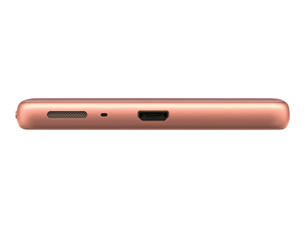 Sony   - Smartphone - 4G  - 16  - microSDXC slot -  - 5" - 1280 x 720 pixels -  -  2  - 13  (8  front camera) - Android - rose gold