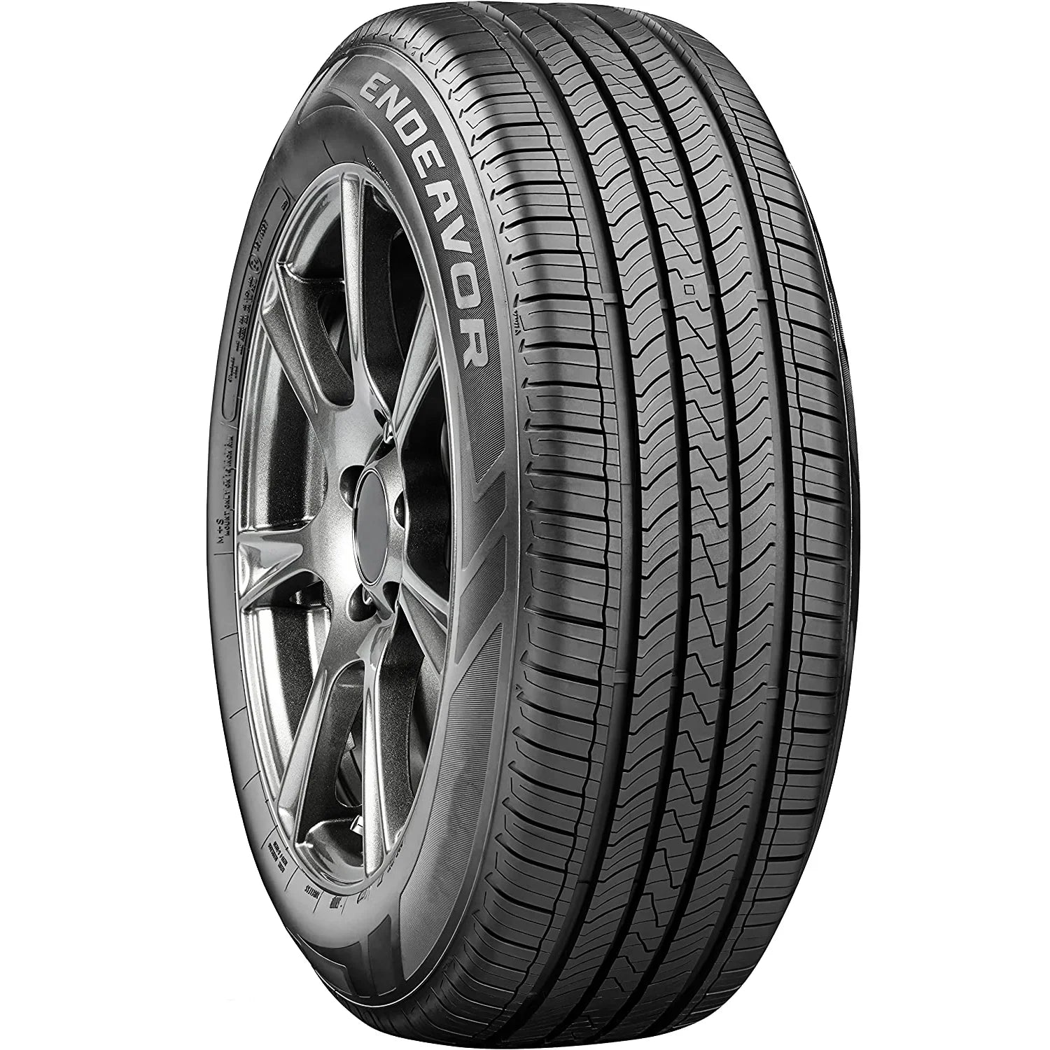 Set of 4 () Cooper Endeavor 225/50R17 98V   A/S All Season Tires Fits: 2012-15 Chevrolet Cruze , 2012-18 Ford Focus Electric