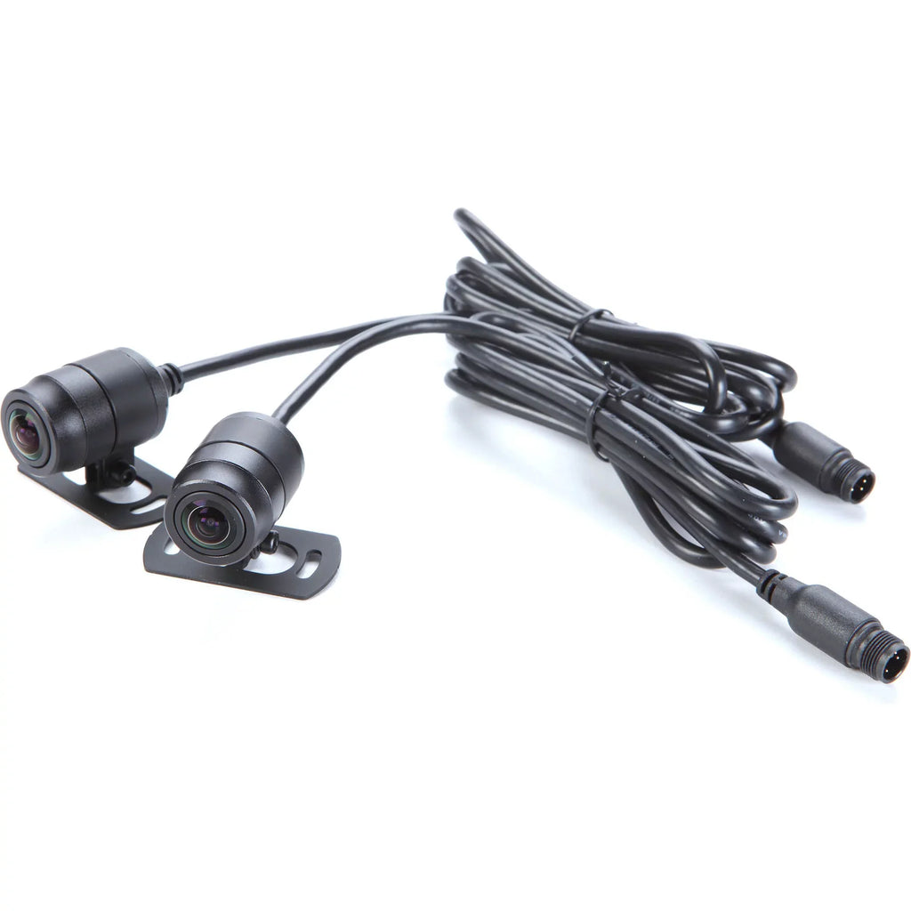Kenwood -RF200WD Motorsports  Dash Cam with  and Rear-View Camera with a Kenwood -RFCC300 9ft (3m) Extensional Cable