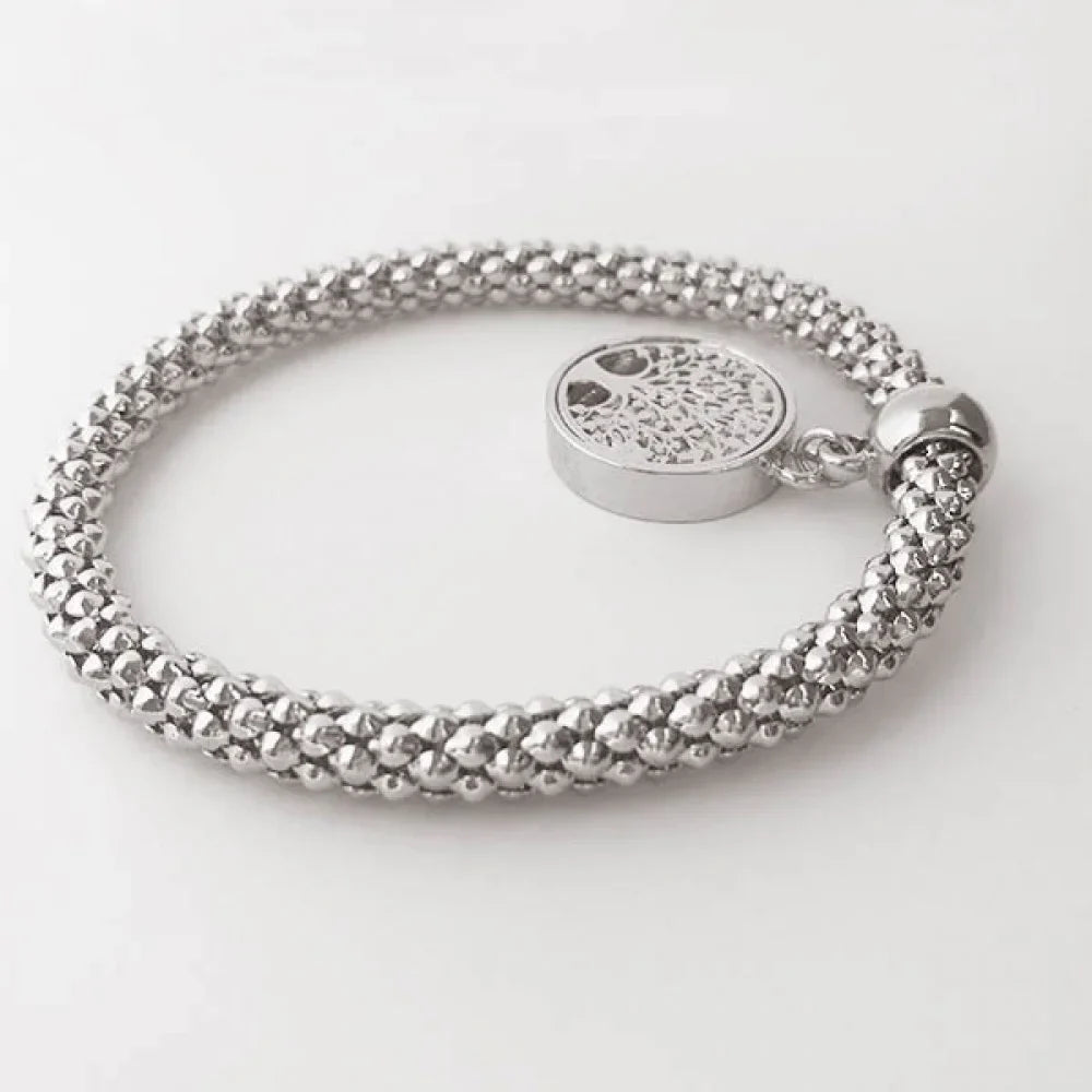 Rivers s Art Pattern Lover Bracelet Bangle Pendant Jewelry Couple Chain