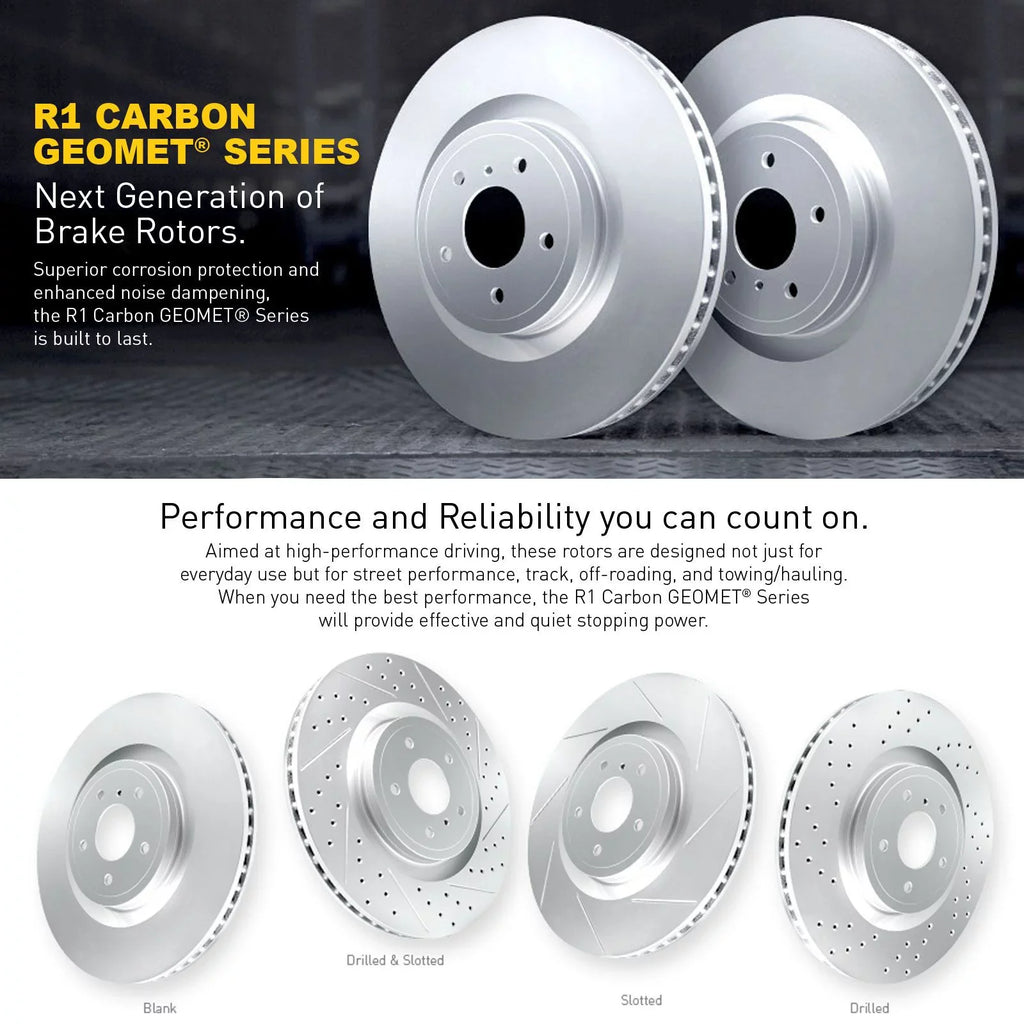 R1 Concepts Wdpn2 74014 R1 Concepts Brake Rotor Carbon Coated Fits select: 2011-2014   , 2013