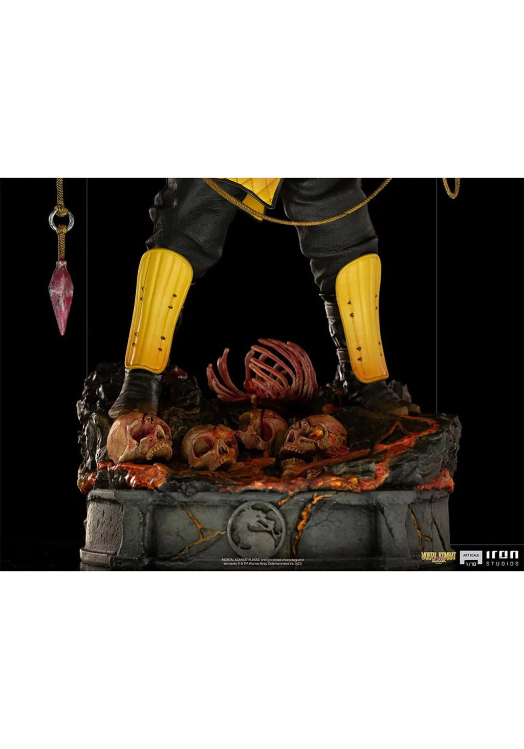 Iron Studios - Mortal Kombat - Scorpion Art Scale 1/10  [] Statue, Collectible