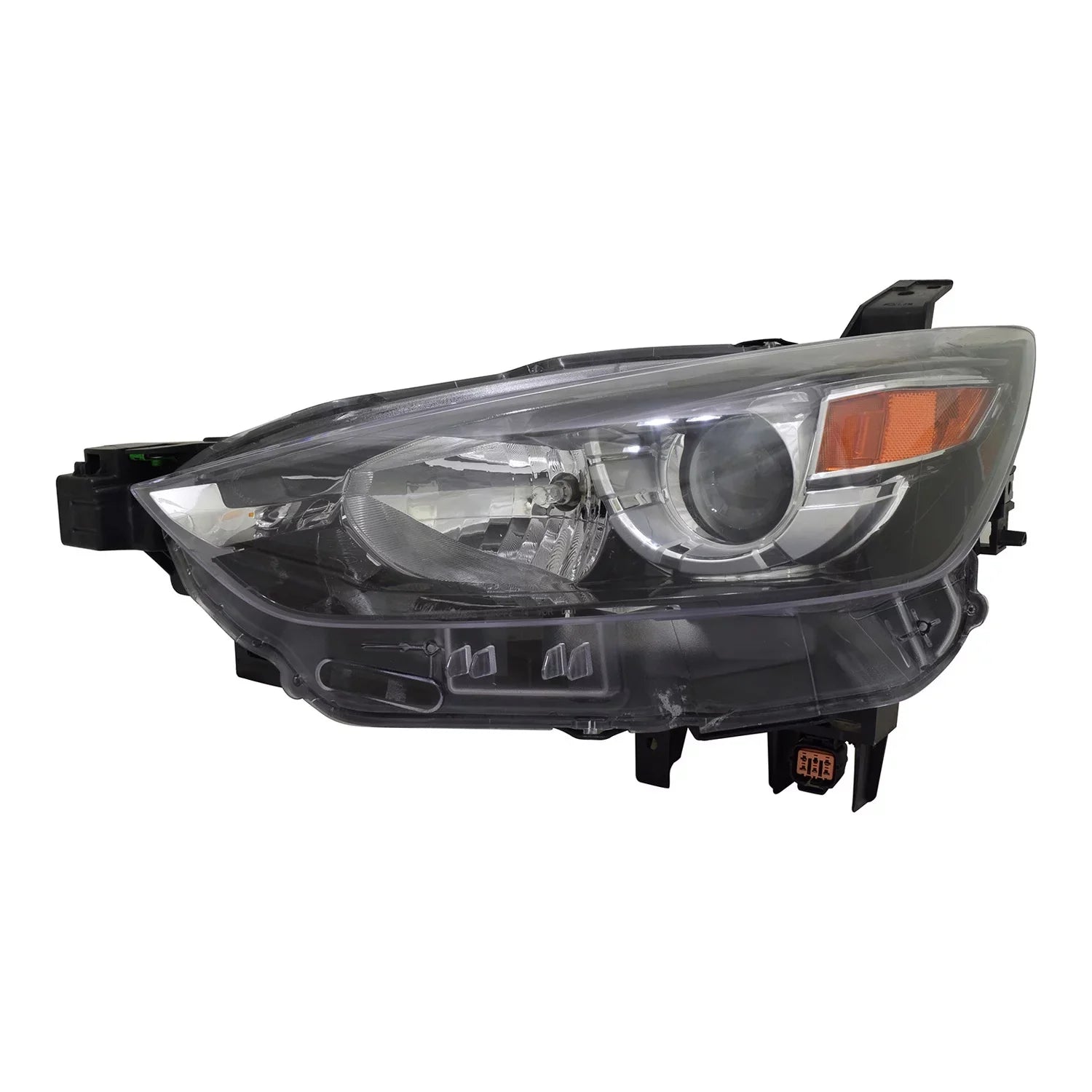 New  Certified Standard Replacement Driver Side Headlight Lens And Housing, Fits 2016-2020 Mazda CX3