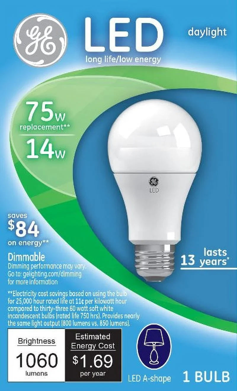 G E Lighting 224146 7 watt A21  Bulb