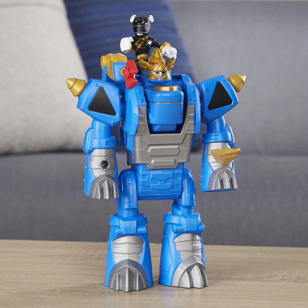 Playskool Heroes Power Rangers Morphin Zords Black Ranger & Rhino Zord