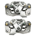 AutoShack Rear New Brake Calipers Assembly with Bracket Set of 2 Driver and Passenger Side Replacement for Ram C/V 2008-2012 Dodge Grand Caravan 2008-2012 Chrysler Town & Country 2009-2012  Routan