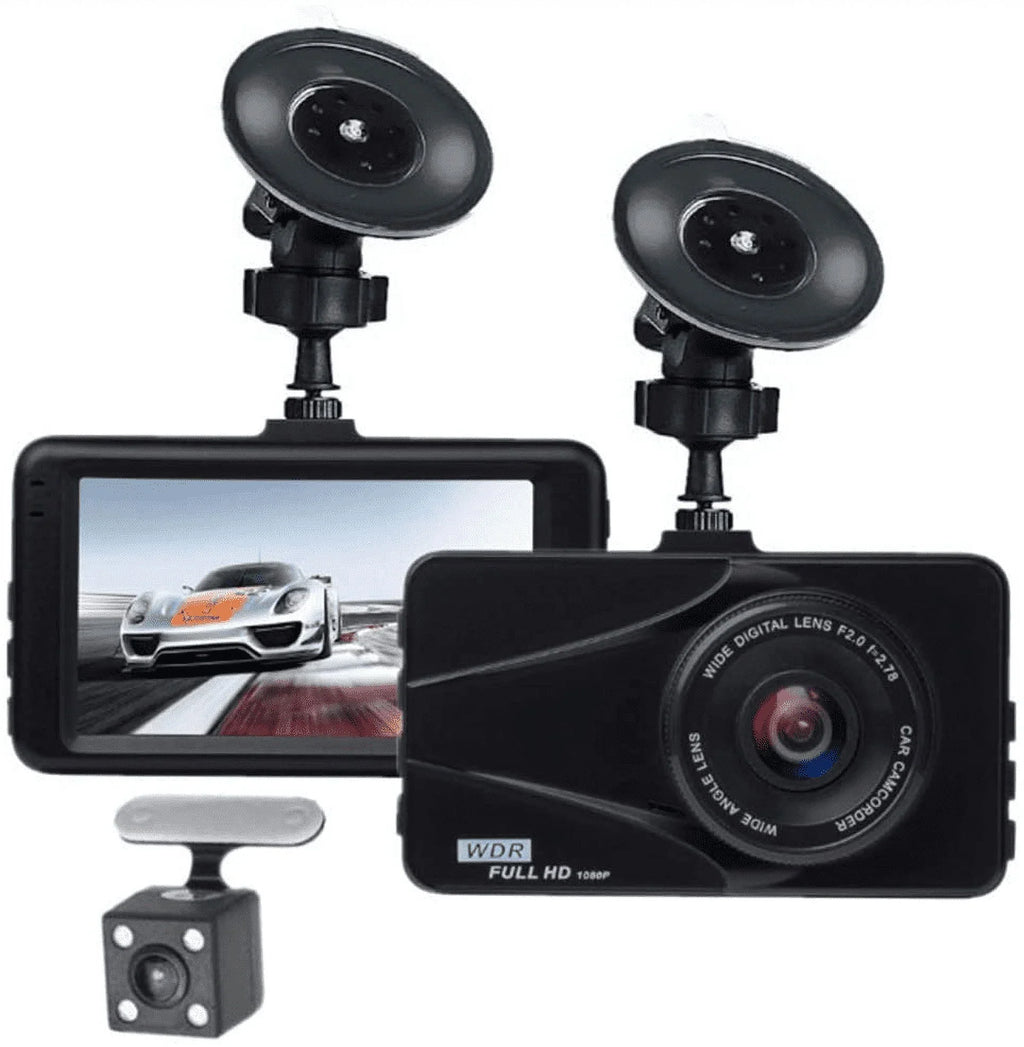 T670 Plus  Dash Cam For Infiniti Dual Travel Recorder Full  3"  Screen 170° Wide Angle, , G-Sensor, Loop Recording Motion Detection Excellent Video Images
