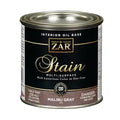 Zar 17106 Interior Wood Stain, Malibu Gray, Liquid 1/2 Pint Can