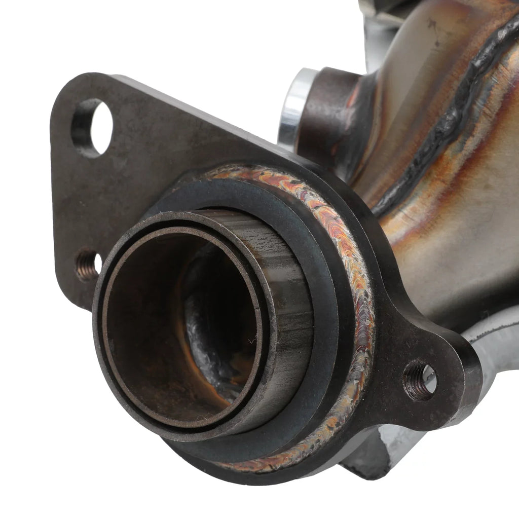 M- Catalytic Converter Exhaust Manifold with Heat Shield For 2001-2005 Honda Civic, Fits      Models with 1.7L Engine