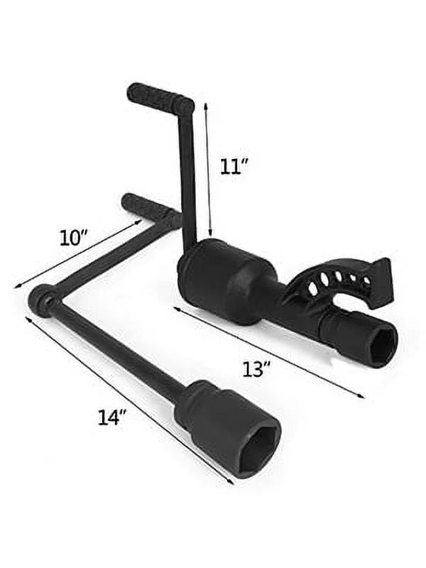 Torque Multiplier Set Wrench Lug Nut Labor Saving Lugnuts Remover 4pcs Socket