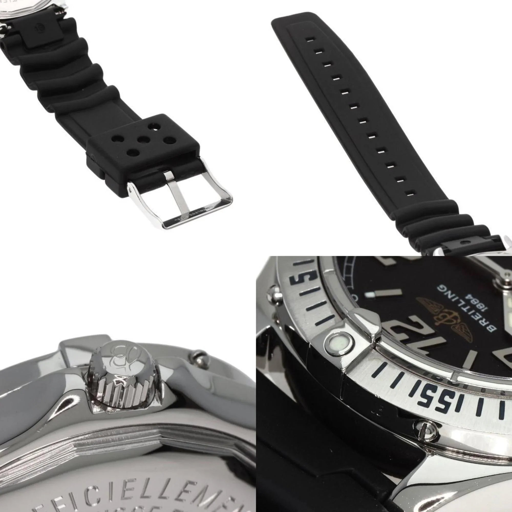 Pre-Owned  A17350 Colt O'Shearn Watch Stainless Steel/Rubber Men's (Good)