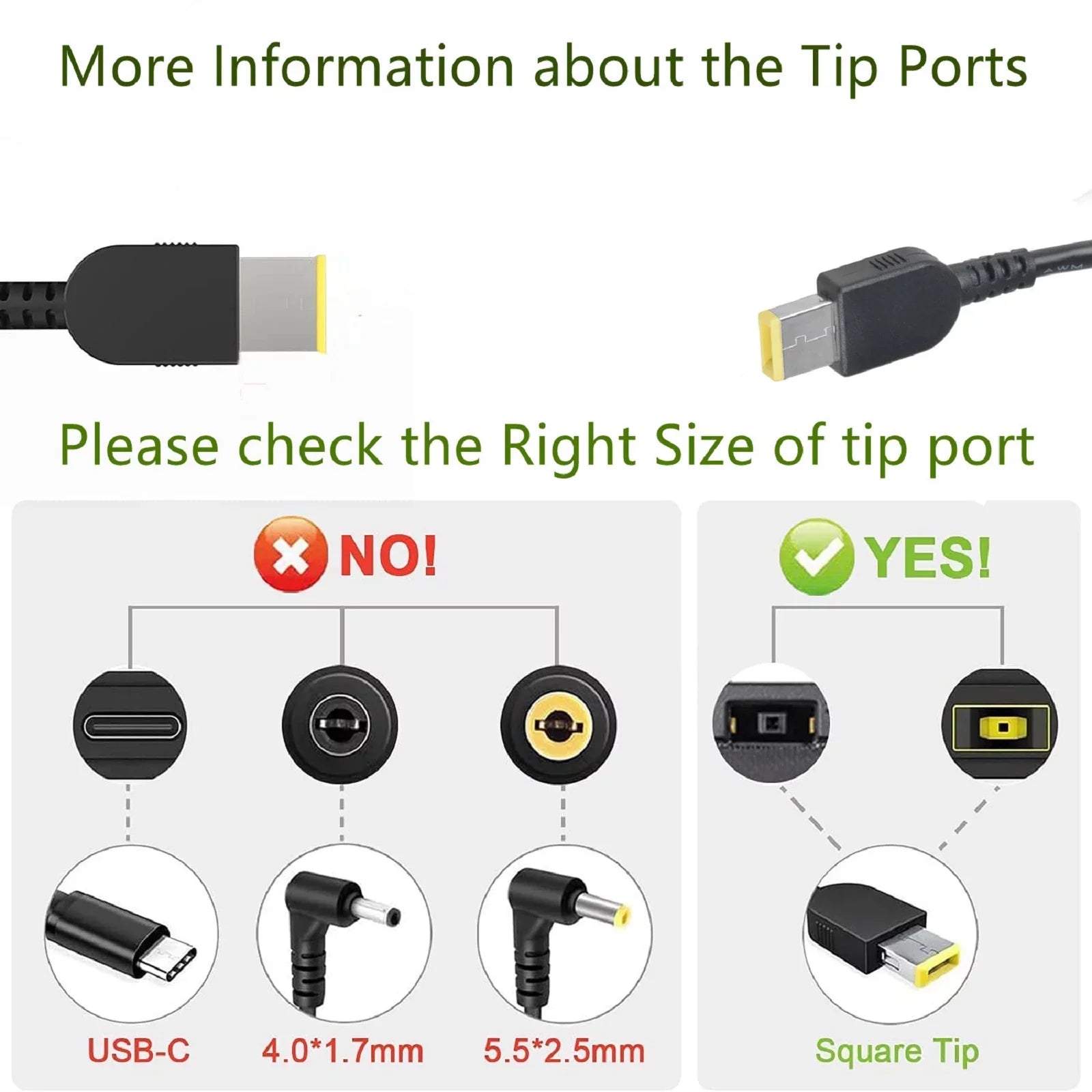 K- 135W  Adapter Charger Power Replacement for Lenovo Legion Y520-15IKBN 80WK 80Y5 81A0 80YY
