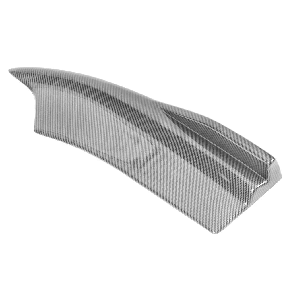 Ikon Motorsports Compatible with 15-23 Dodge Charger V2 Style Rear Bumper Lip Side Apron Carbon Fiber Print