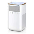 Air Purifier for Home Pets with True 3M ,  Night Light, Touch Button, Activated Carbon Filter for Large Room Bedroom Office White