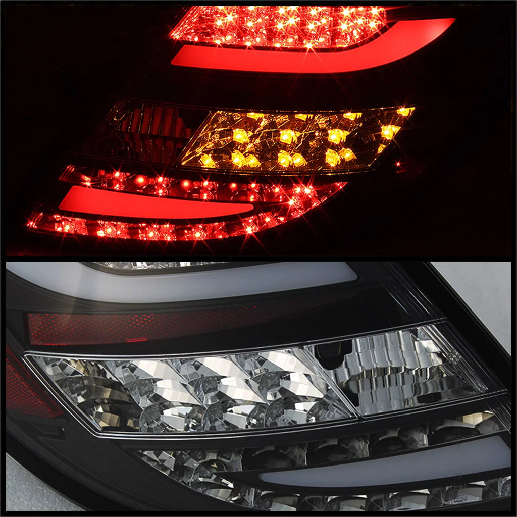 Spyder Mercedes Benz W204 C-Class 11-14  Tail Lights (Will Fit  Model Only) - Black Fits select: 2011-2014 - C